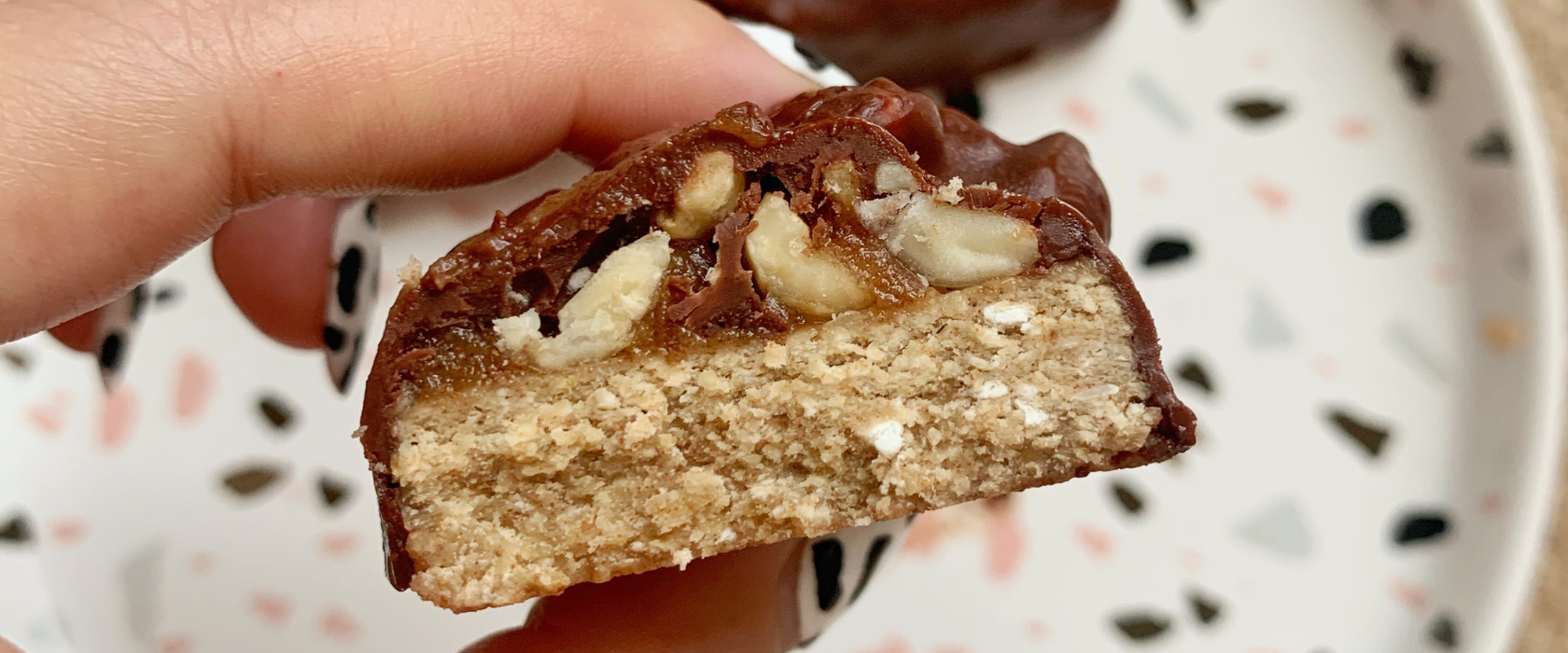 healthy vegan snickers