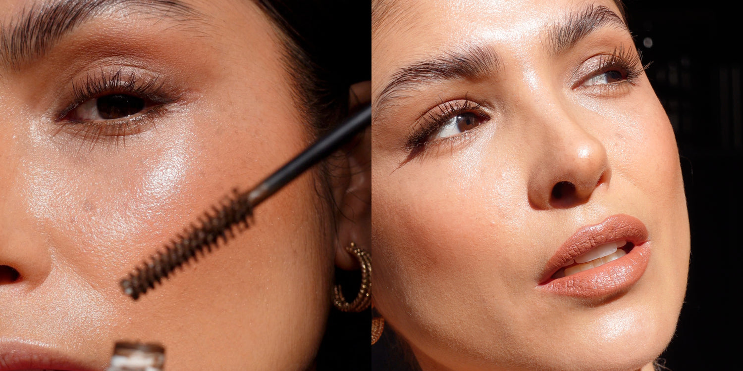 Achieve the perfect smokey eye look using brown avocado waterproof mascara