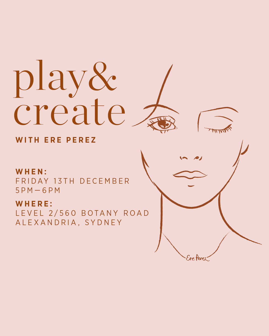 SOLD OUT! play &amp; create: sydney popup